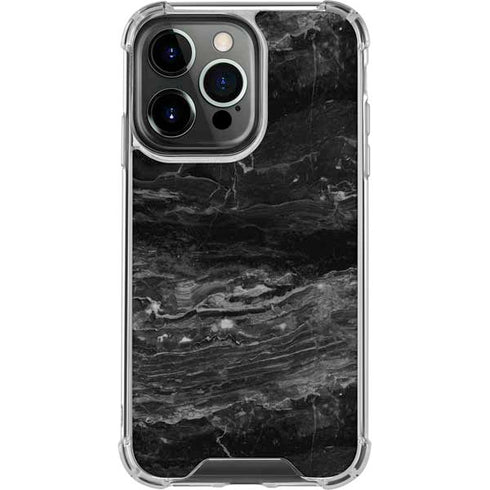 Crystal Black iPhone 16 Pro Clear Case